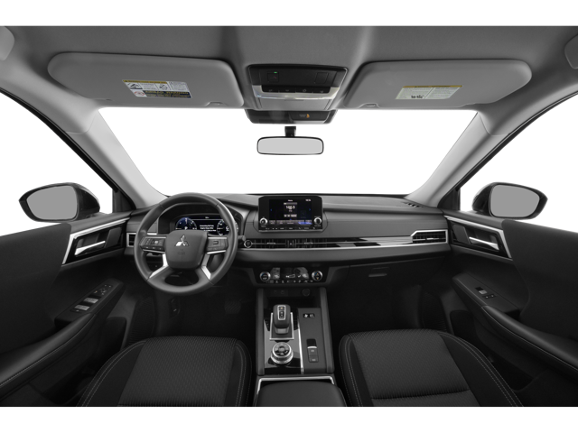 full dash of a 2024 mitsubishi outlander plug in hybrid