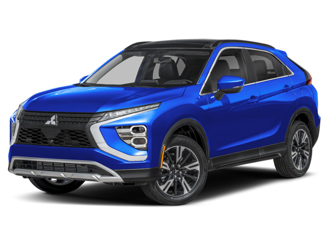 2025 Mitsubishi Eclipse Cross SE trim level in lightning blue metallic