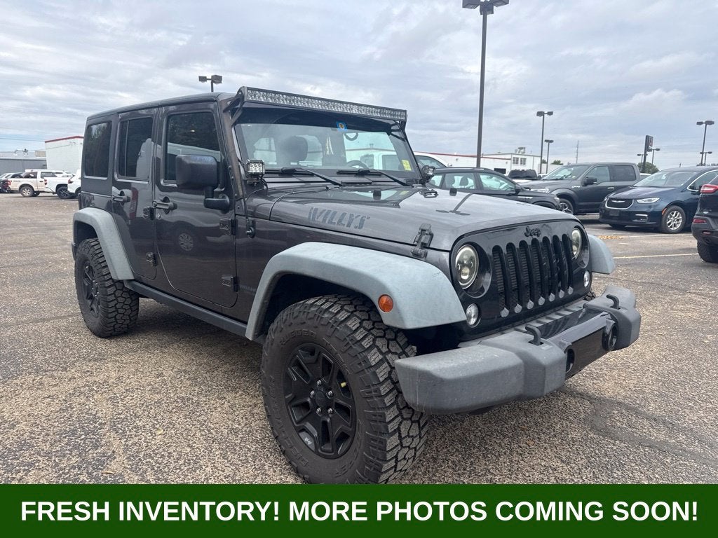 2014 Jeep Wrangler Unlimited Willys