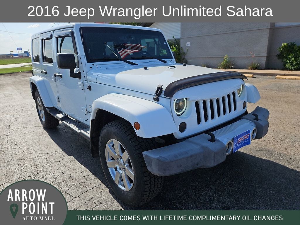 2016 Jeep Wrangler Unlimited Sahara
