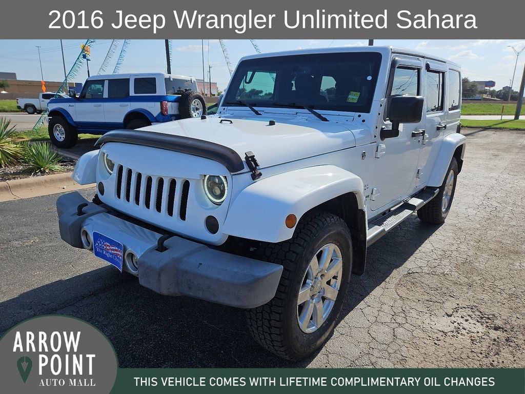 2016 Jeep Wrangler Unlimited Sahara
