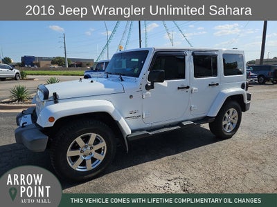 2016 Jeep Wrangler Unlimited Sahara