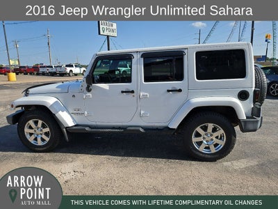 2016 Jeep Wrangler Unlimited Sahara