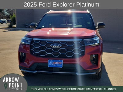 2025 Ford Explorer Platinum