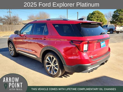 2025 Ford Explorer Platinum