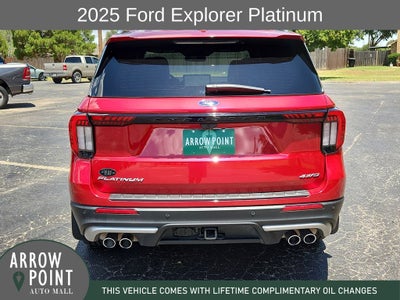 2025 Ford Explorer Platinum