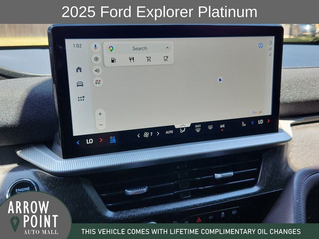 2025 Ford Explorer Platinum