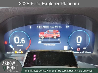 2025 Ford Explorer Platinum