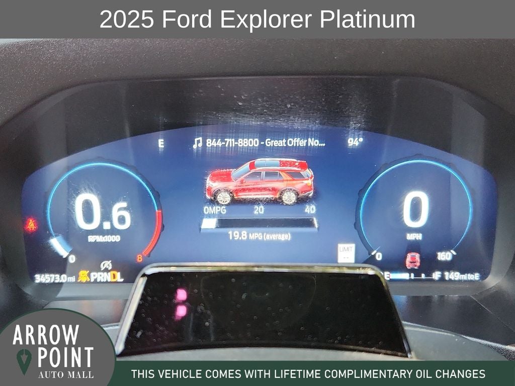 2025 Ford Explorer Platinum