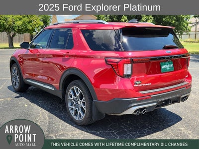 2025 Ford Explorer Platinum