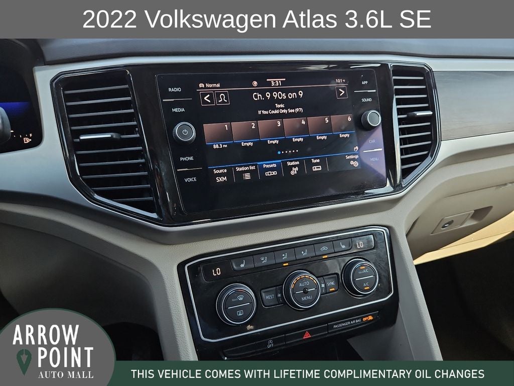 2022 Volkswagen Atlas 3.6L V6 SE w/Technology