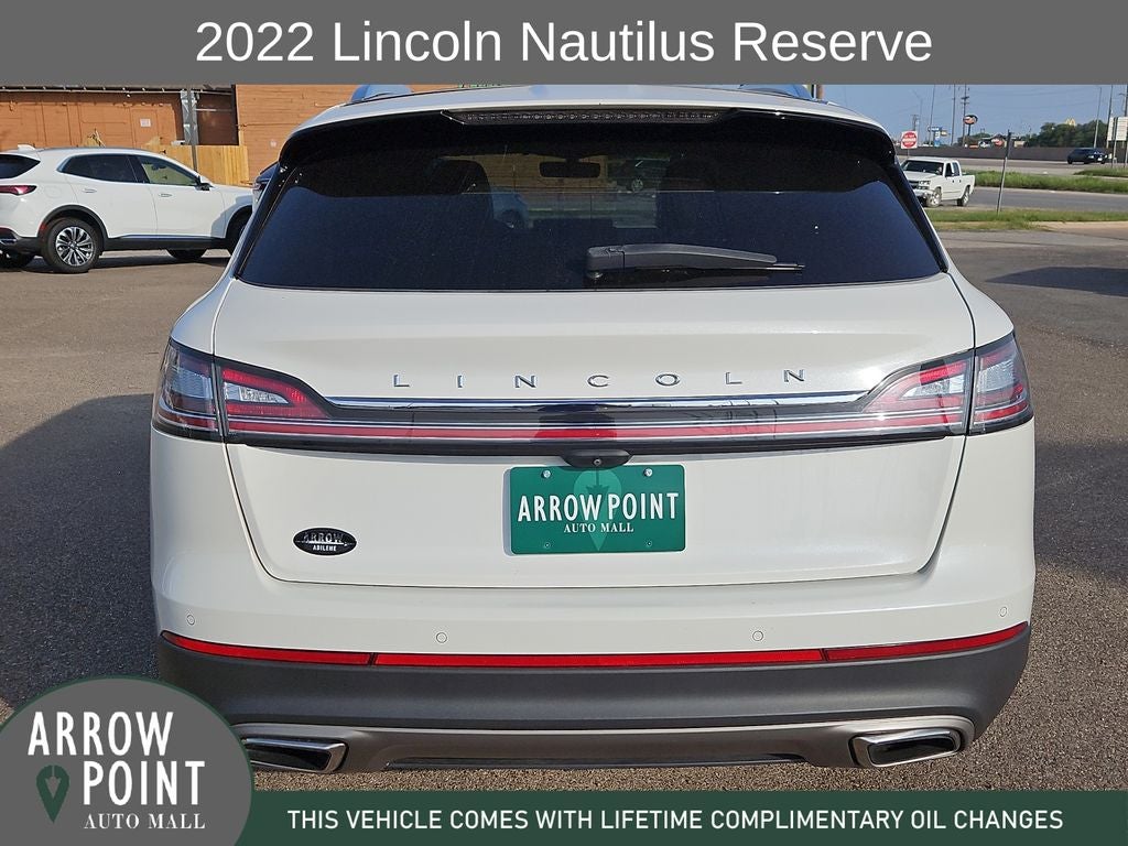 2022 Lincoln Nautilus Reserve
