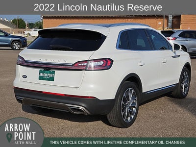 2022 Lincoln Nautilus Reserve