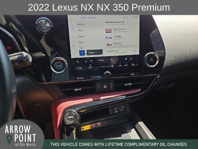 2022 Lexus NX 350 Premium
