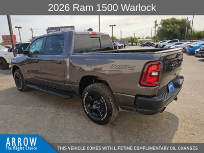 2026 RAM 1500 Warlock