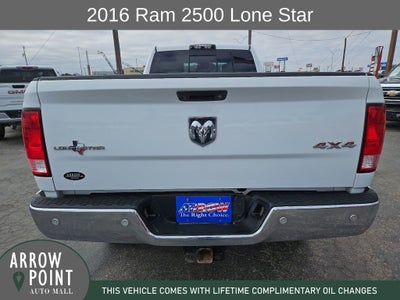 2016 RAM 2500 Lone Star