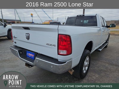 2016 RAM 2500 Lone Star