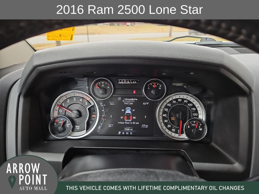 2016 RAM 2500 Lone Star
