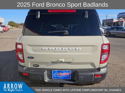 2025 Ford Bronco Sport Badlands