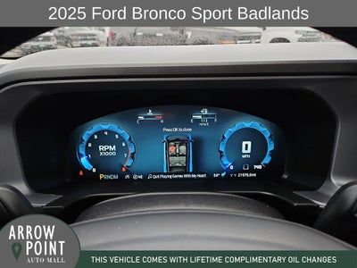 2025 Ford Bronco Sport Badlands