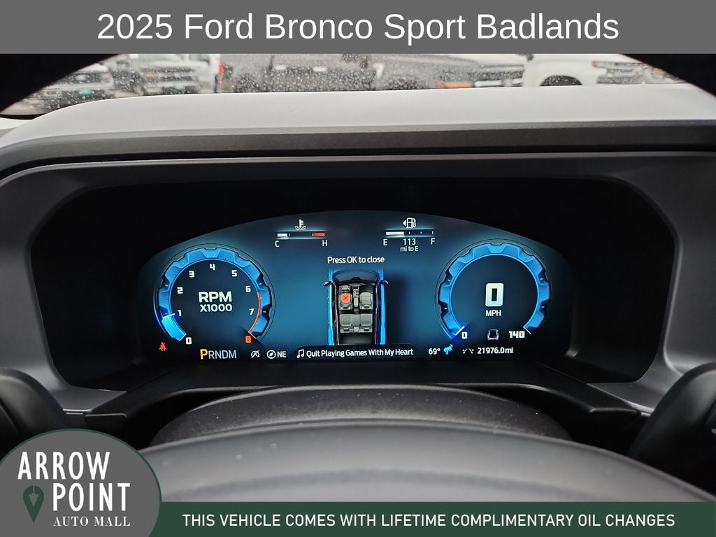 2025 Ford Bronco Sport Badlands