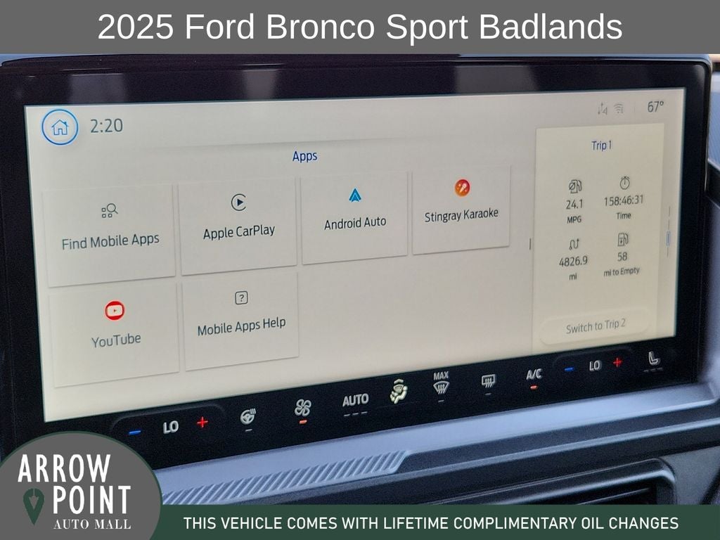 2025 Ford Bronco Sport Badlands