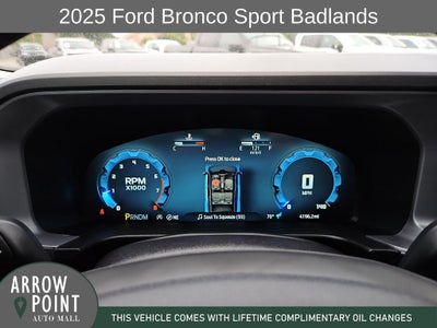 2025 Ford Bronco Sport Badlands