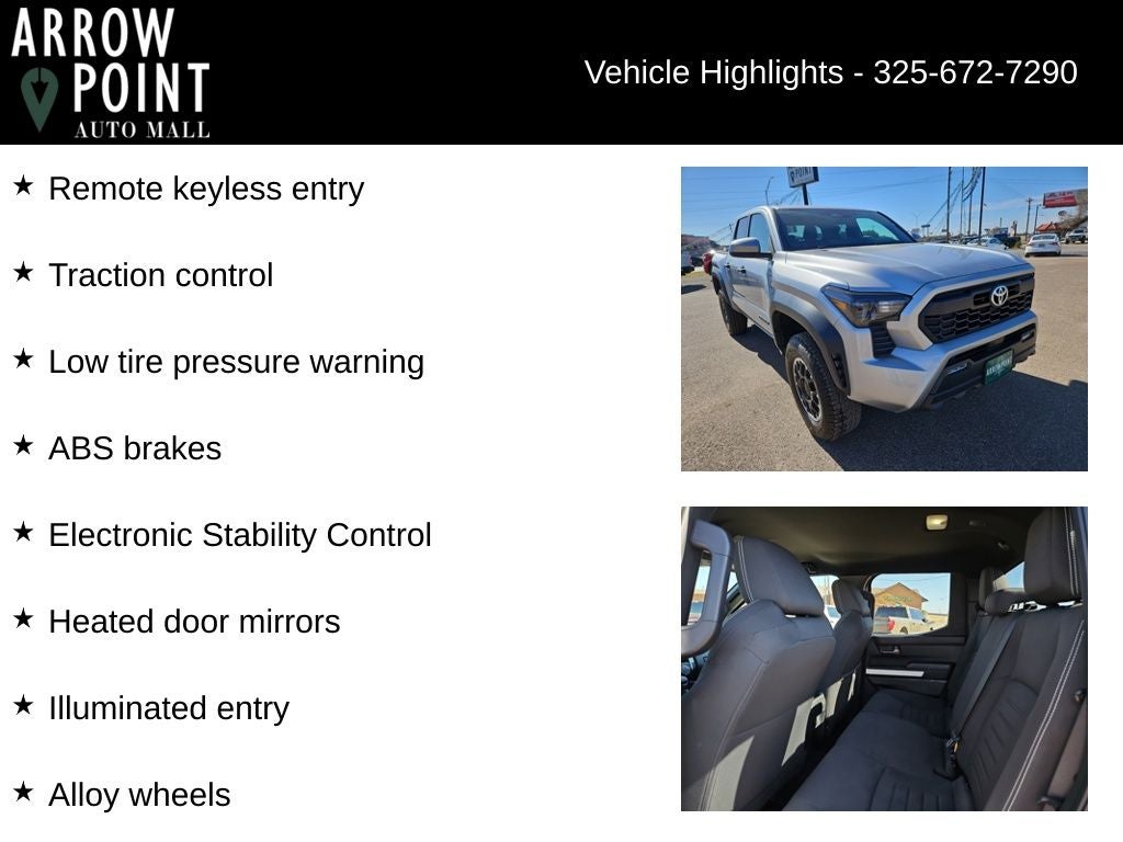 2024 Toyota Tacoma TRD Off-Road