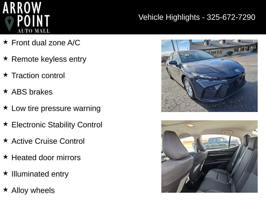 2026 Toyota Camry LE