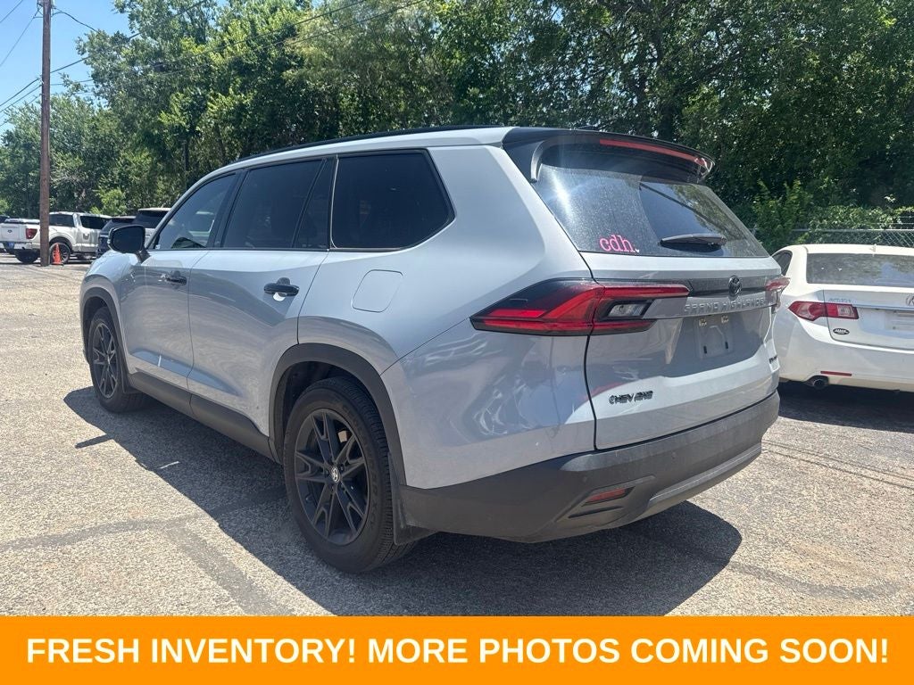 2025 Toyota Grand Highlander Hybrid Nightshade Edition