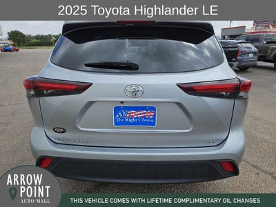 2025 Toyota Highlander LE