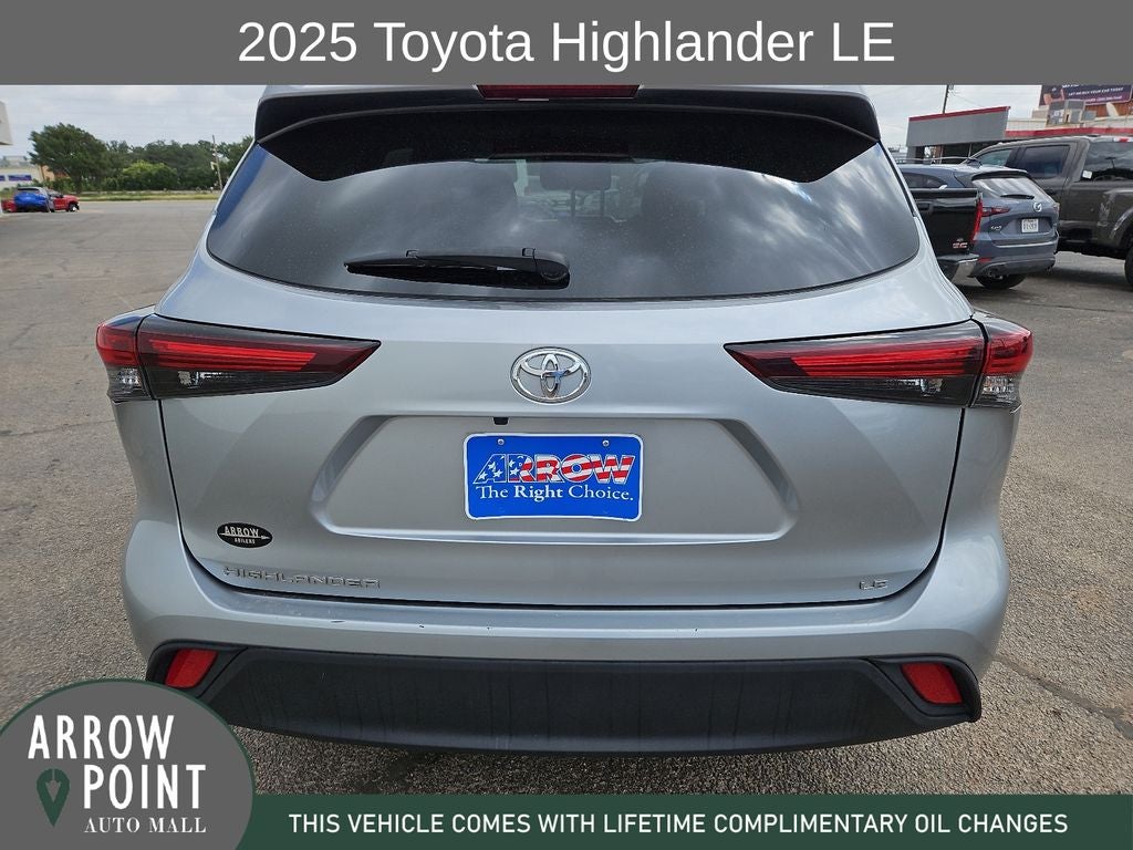 2025 Toyota Highlander LE