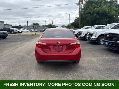 2016 Toyota Corolla LE