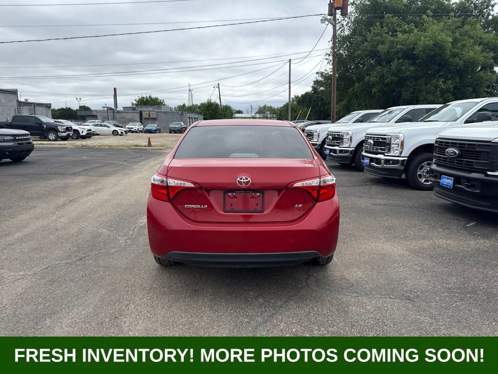 2016 Toyota Corolla LE