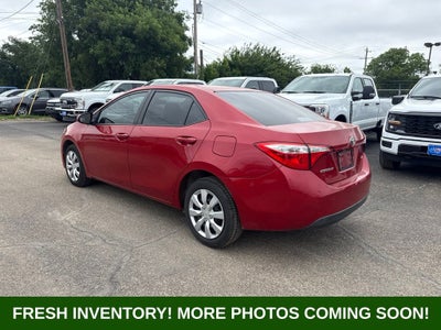 2016 Toyota Corolla LE