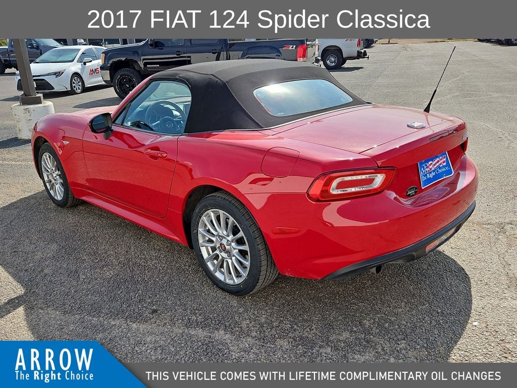 2017 FIAT 124 Spider Classica