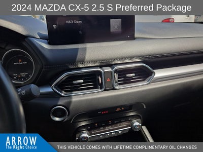 2024 Mazda Mazda CX-5 2.5 S Preferred Package