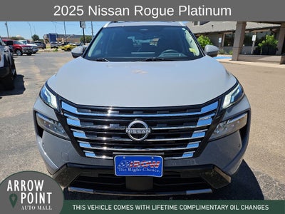 2025 Nissan Rogue Platinum