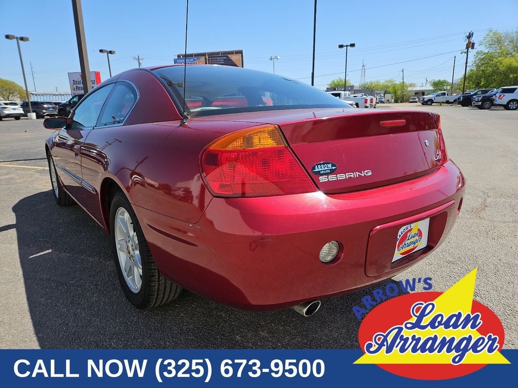2001 Chrysler Sebring LXi