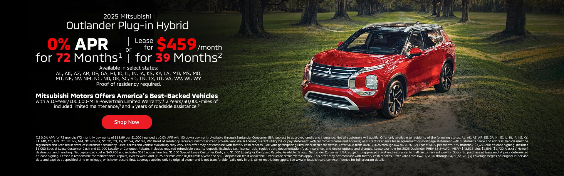 2025 Outlander Plug-In Hybrid