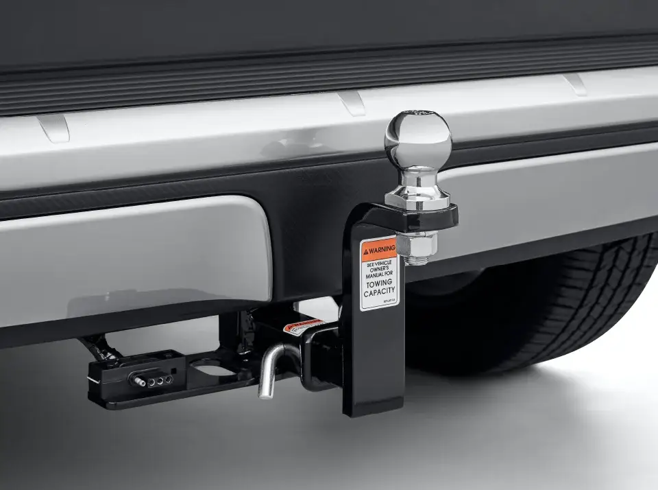the towing hitch on a 2025 mitsubishi eclipse cross
