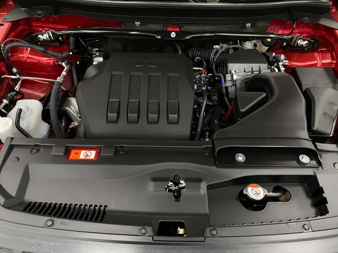 The engine in the eclipse cross.