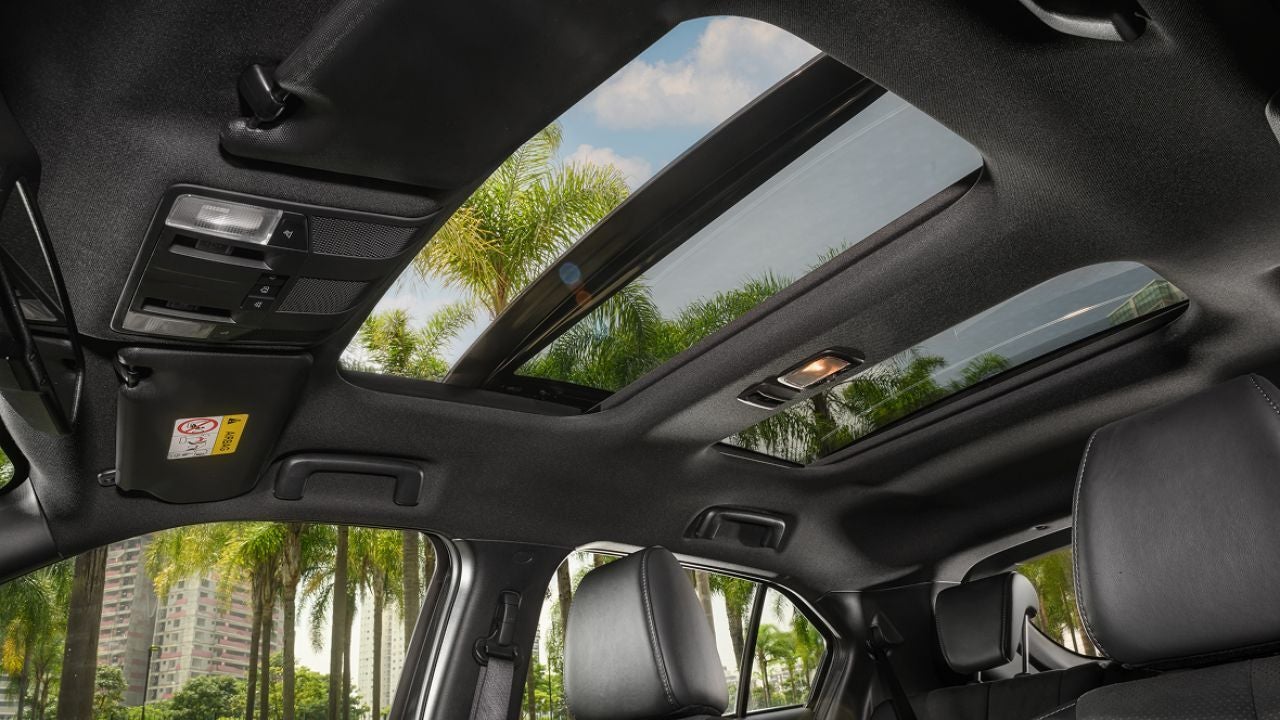 Interior of eclipse cross.